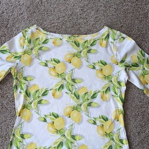 Talbots Bateau neck 3/4 sleeve shirt - size XS